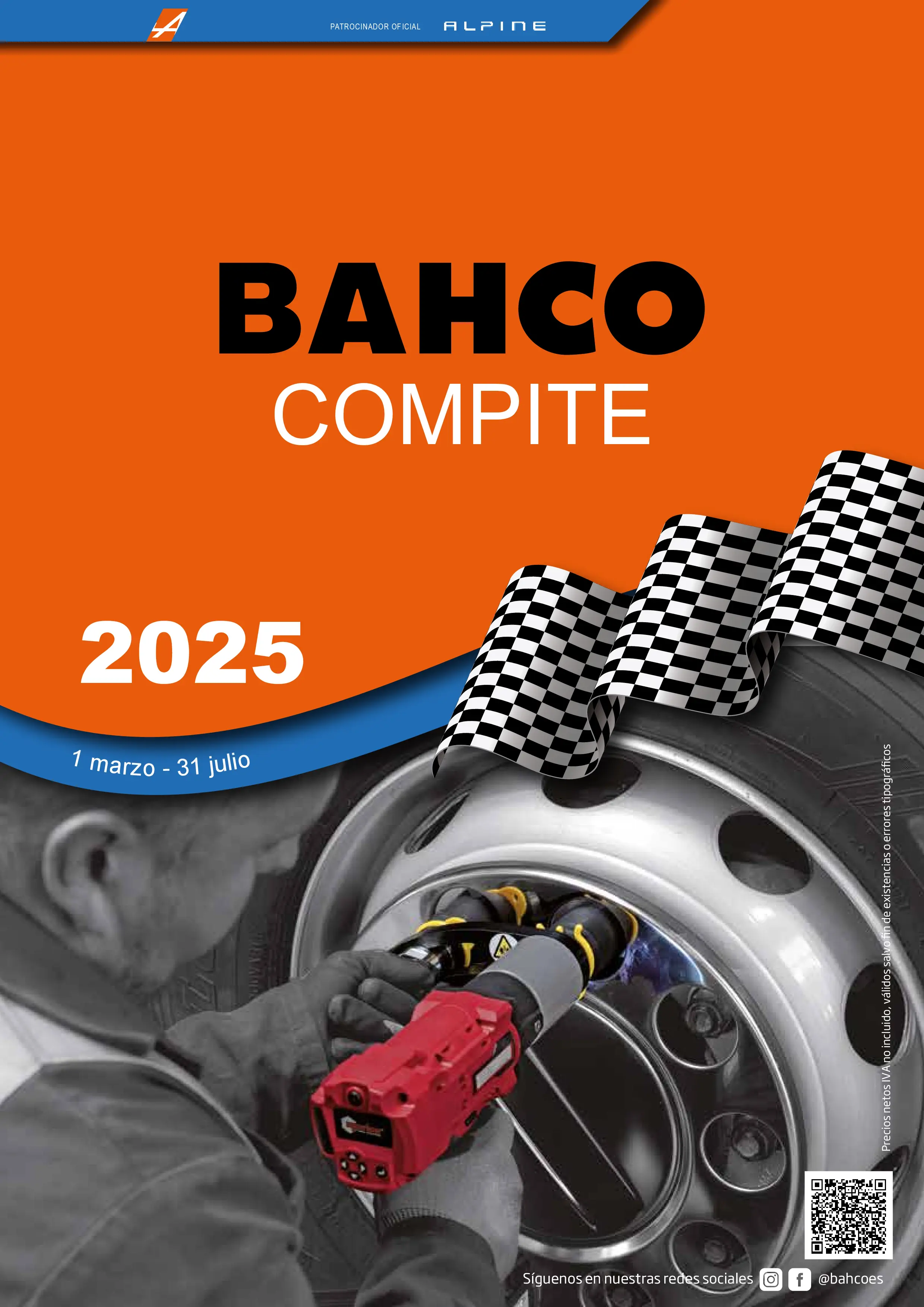 Folleto promocional Bahco 2025