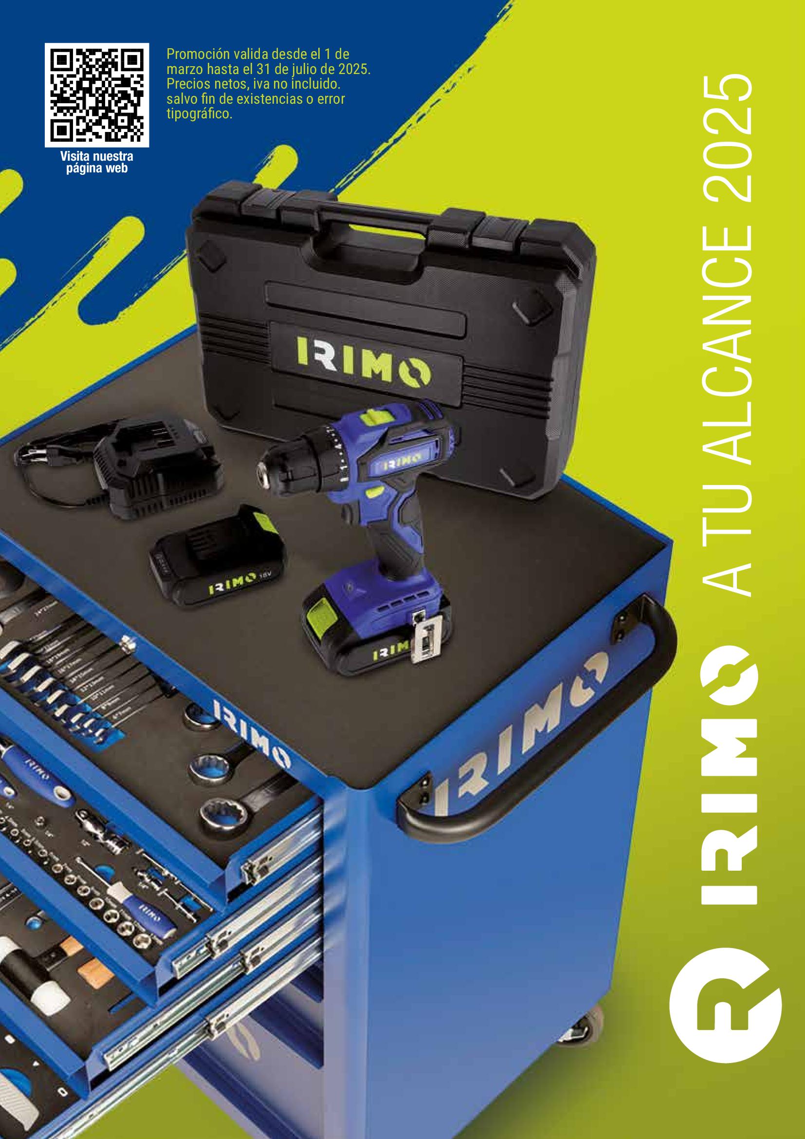 Folleto promocional Irimo 2025